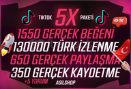 TİKTOK 5x ALGORİTMA PAKET #2 - KEŞFET