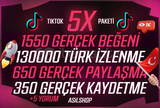 TİKTOK 5x ALGORİTMA PAKET #2 - KEŞFET