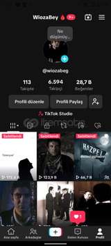 TİKTOK 6KLIK HESAP