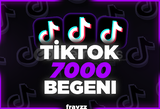 ⭐Tiktok +7000 Beğeni⭐