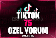 ⭐TİKTOK 75 Özel Yorum