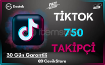 ⭐️TikTok 750 Global Takipçi [Garanti]⭐️