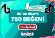 TIKTOK 750 HİKAYE BEĞENİ / GARANTİLİ