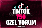 ⭐TİKTOK 750 ÖZEL YORUM