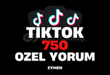 ⭐TİKTOK 750 ÖZEL YORUM⭐