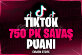 ⭐TİKTOK 750 PK SAVAŞ PUANI