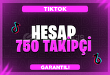 ✨TİKTOK 750 TAKİPÇİLİ HESAP HIZLI TESLİMAT ✨