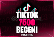 ⭐ TİKTOK 7500 BEĞENİ