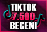 Tiktok | 7500 Beğeni + Garantili