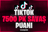 ⭐TİKTOK 7500 PK SAVAŞ PUANI⭐