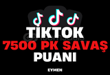 ⭐TİKTOK 7500 PK SAVAŞ PUANI⭐