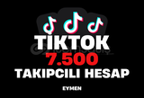 ⭐TİKTOK 7500 TAKİPÇİLİ HESAP [Mail Teslim]⭐