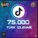 Tiktok 75.000 Türk İzleyici