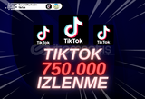 ⭐Tiktok +750.000 İzlenme⭐