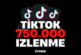 ⭐Tiktok +750.000 İzlenme⭐