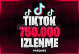 ⭐Tiktok +750.000 İzlenme⭐