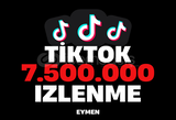 ⭐Tiktok +7.500.000 İzlenme⭐