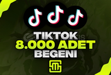 ✨TikTok 8.000 Adet Beğeni!