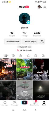 TİKTOK 977 TAKİPÇİLİ HESAP CANLI YAYIN AÇIK 