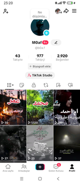 TİKTOK 977 TAKİPÇİLİ HESAP CANLI YAYIN AKTİF