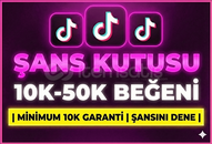 ⭐TİKTOK BEĞENİ KUTUSU | 10.000 - 50.000 ARASI