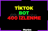 TİKTOK BOT 400 İZLENME