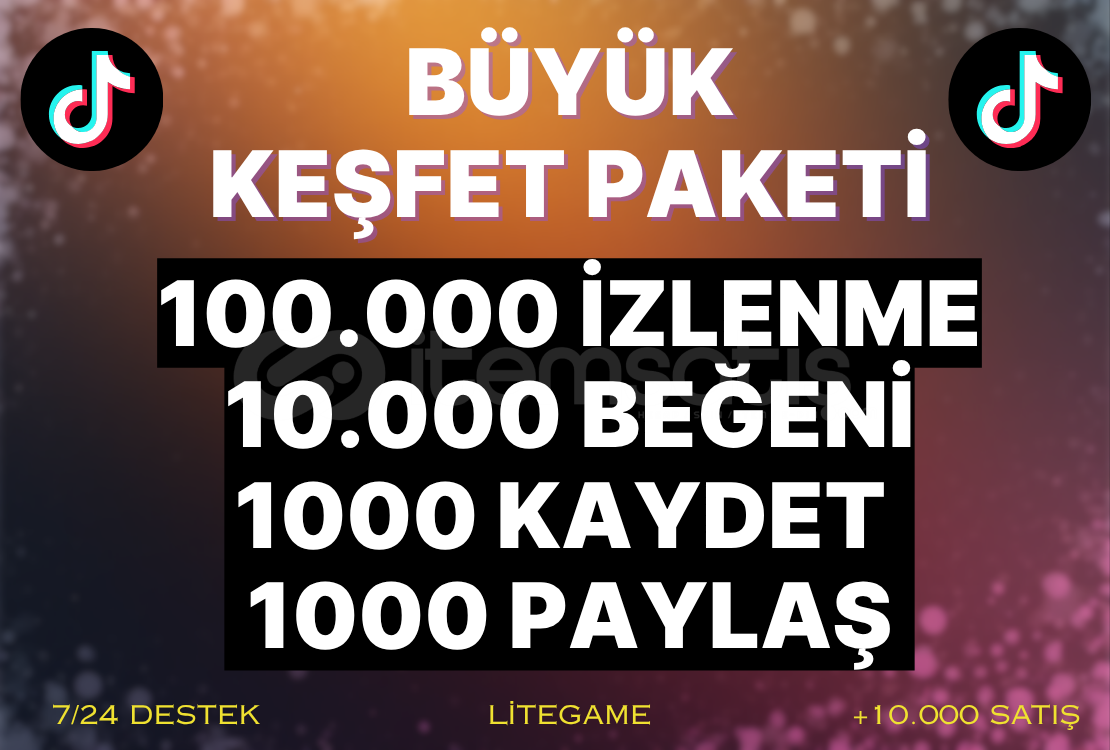⭐TİKTOK BÜYÜK KEŞFET PAKETİ⭐ ⭐TİKTOK BÜYÜK KEŞFET PAKETİ⭐