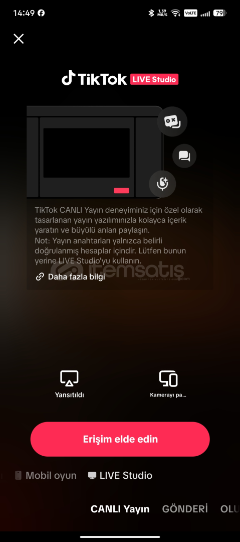Tiktok canlı yayın açık Tiktok canlı yayın açık