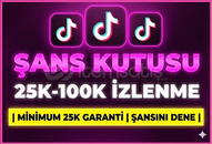 ⭐TİKTOK DEV İZLENME KUTUSU | 25K - 100K Arası