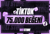 ✨ Tiktok Düşüşsüz! 75.000 Beğeni