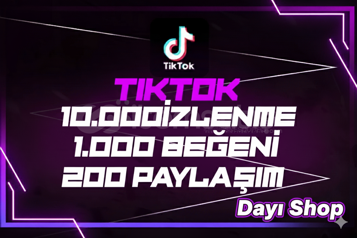 TİKTOK EFSANE 3 LÜ PAKET  TİKTOK EFSANE 3 LÜ PAKET
