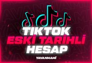 Tiktok Eski Tarihli Hesap 