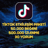 Tiktok Etkileşim Paketi (GARANTİLİ)