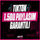 ⭐TikTok [GARANTİLİ] 1500 Gerçek Paylaşım⭐