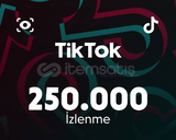 ⭐TikTok GARANTİLİ] 250000 İzlenme {Anında}⭐