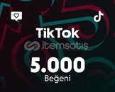 ⭐Tiktok [GARANTİLİ] 5000 Gerçek Beğeni⭐