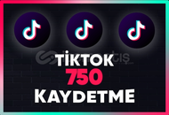 ⭐TikTok [GARANTİLİ] 750 Gerçek Kaydetme⭐