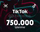 ⭐TikTok [GARANTİLİ] 750000 İzlenme {Anında}⭐