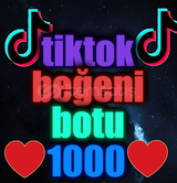 TİKTOK GARANTİLİ begeni botu 1000 beğeni