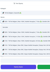 Tiktok garantili beğenme!
