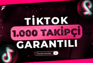 TİKTOK GERÇEK 1000 KALİTELİ TAKİPÇİ