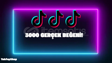 ⭐TİKTOK GERÇEK 3000 BEĞENİ [EN UCUZ]⭐