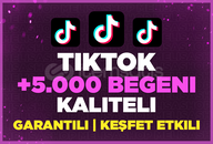 ⭐️TİKTOK GERÇEK 5000 BEĞENİ⭐