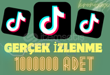 TikTok Gerçek İzlenme Hızlı⚡️1000000 ADET