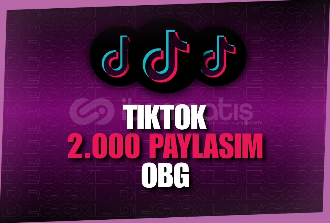 TikTok Gerçek Paylaşım -2.000 Adet TikTok Gerçek Paylaşım -2.000 Adet