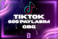 TikTok Gerçek Paylaşım - 500 Adet