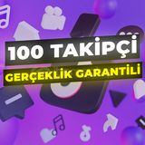 TİKTOK GERÇEKLİK GARANTİLİ 100 TAKİPÇİ