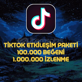 Tiktok Harika Etkileşim Paketi (GARANTİLİ)