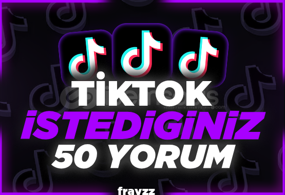 ⭐Tiktok + İstediğiniz 50 Yorum ⭐ ⭐Tiktok + İstediğiniz 50 Yorum ⭐