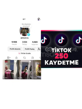 Tiktok Kadın Yorum⚡250Kaydetme+Beğeni 